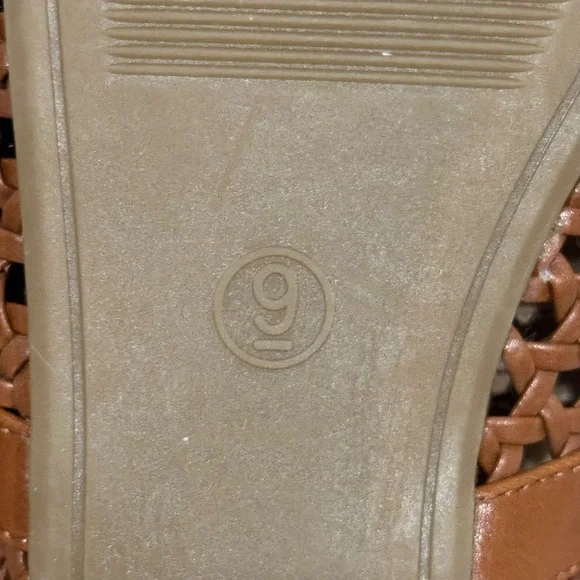 Brown Woven Flats - Picture 2 of 2